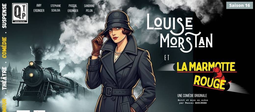 Louise Morstan et la Marmotte Rouge à Epinal
