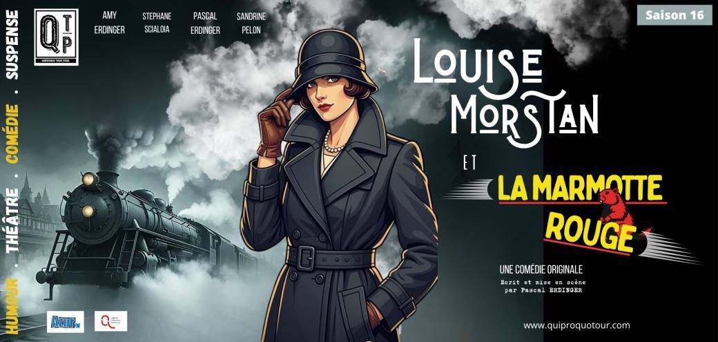 Louise Morstan et la Marmotte Rouge à Lons le Saunier