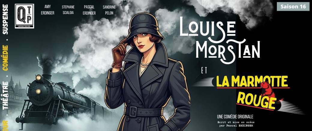 Louise Morstan et la Marmotte Rouge à Mirebeau sur Bèze