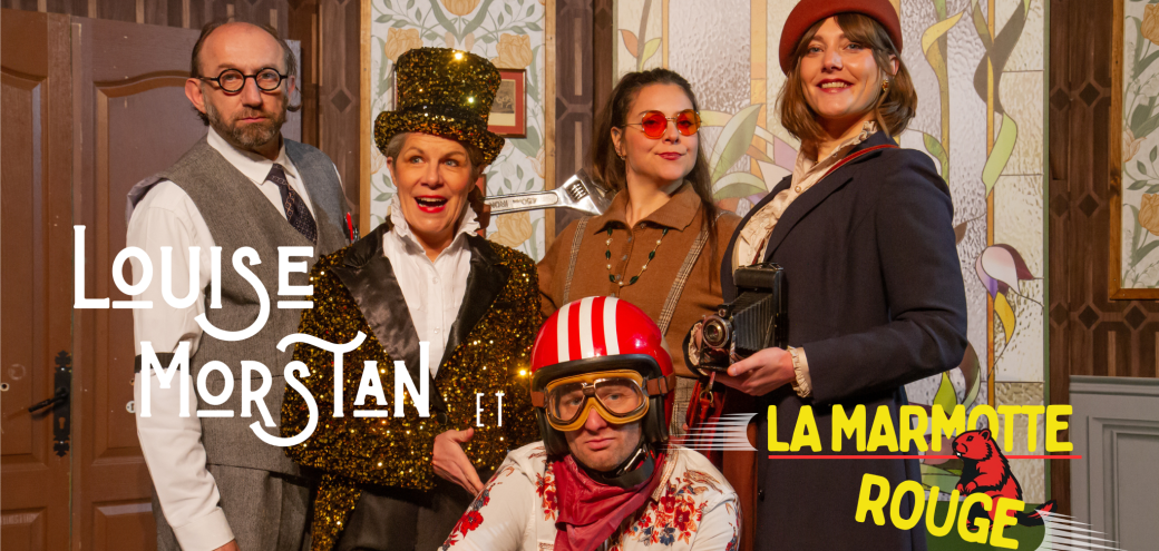 Louise Morstan et la Marmotte Rouge à Mirebeau sur Bèze