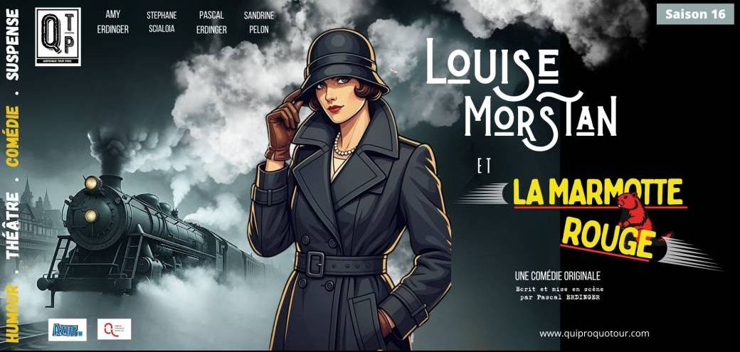 Louise Morstan et la Marmotte Rouge à Vicques (Suisse)