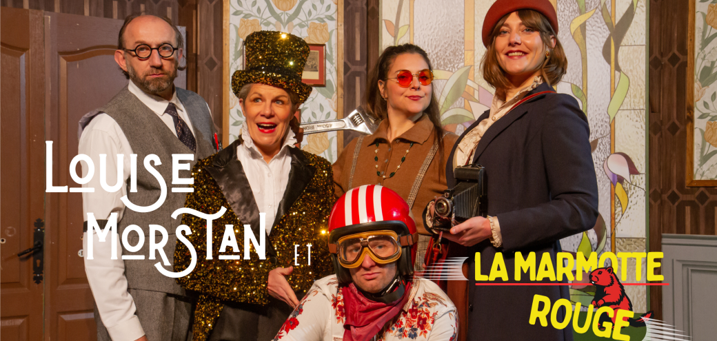 Louise Morstan et la Marmotte Rouge à Salives