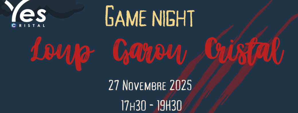 Game Night - Loup garou Cristal