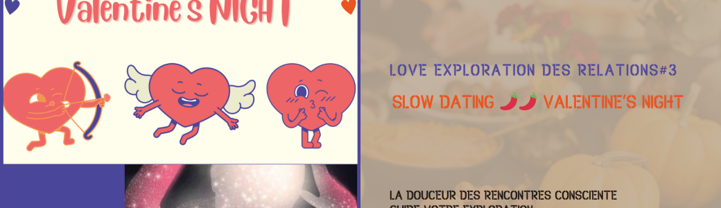 Love Exploration des Relations #3: Soirée SLOW DATING 