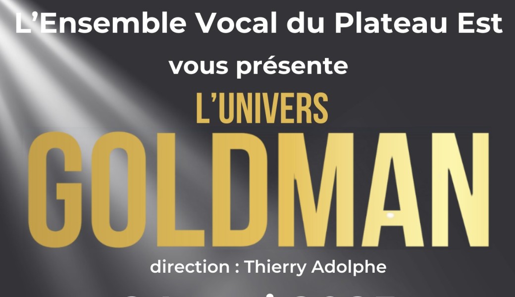  L'univers Goldman par l'EVPE