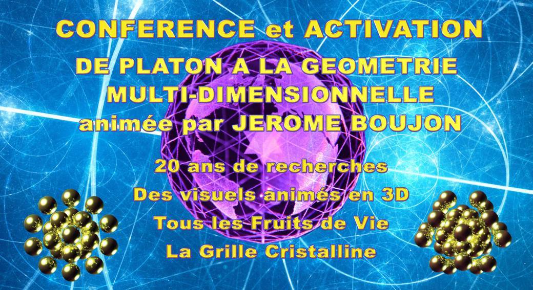 LYON : Conférence Activation de Platon à la Géométrie Multi-dimensionnelle