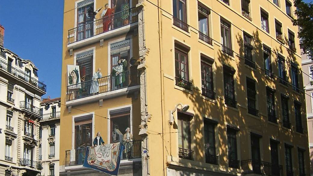 Les Murs Peints de Lyon - à pied ! 