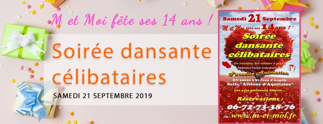 M et Moi fête ses 14 ans !