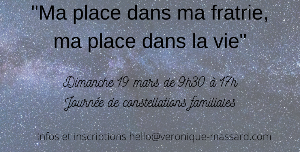 Ma place dans ma fratrie, ma place dans la vie