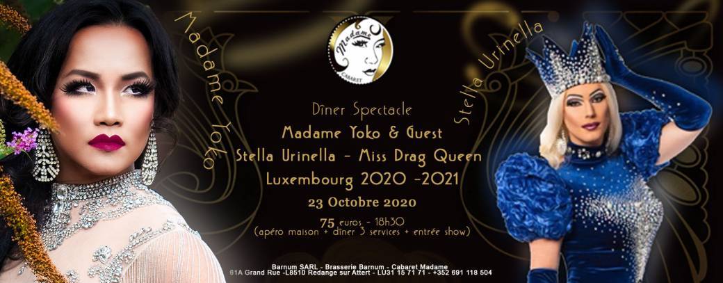 Madame Yoko & Stella Urinella Miss Drag Queen 2020-2021