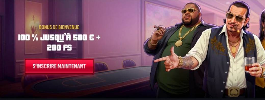 Mafia Casino Avis 2025 | bonus 500 € + 200 fs