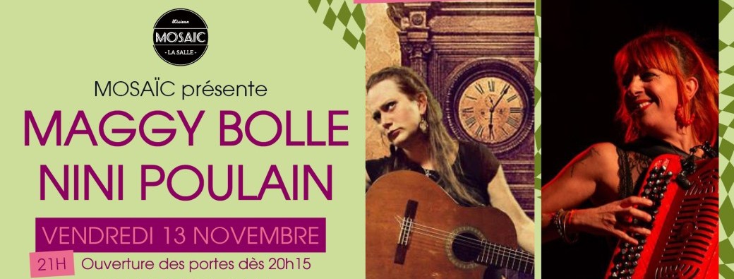 MAGGY BOLLE + NINI POULAIN // MOSAIC LA SALLE