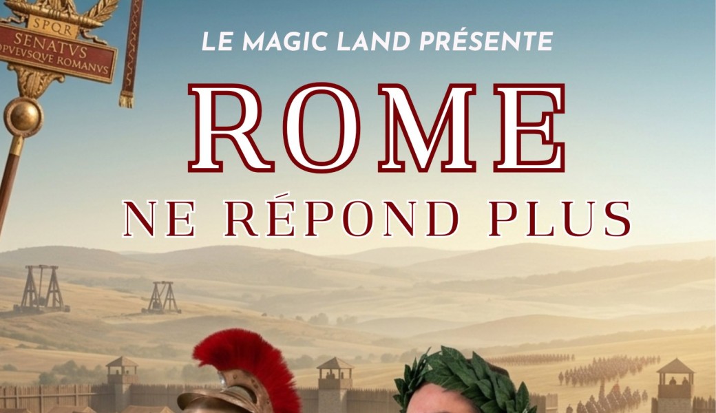 Magic Land Théâtre " Rome ne répond plus" 