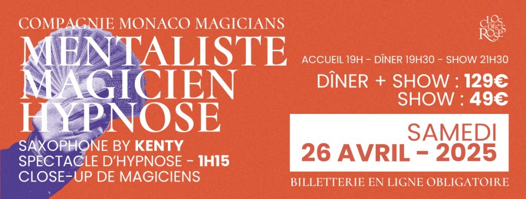 MAGIE & HYPNOSE SPECTACLE CLOS DES ROSES