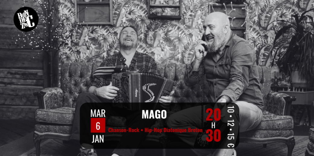 MAGO  (Chanson-Rock • Hip-Hop Diatonique Breton)