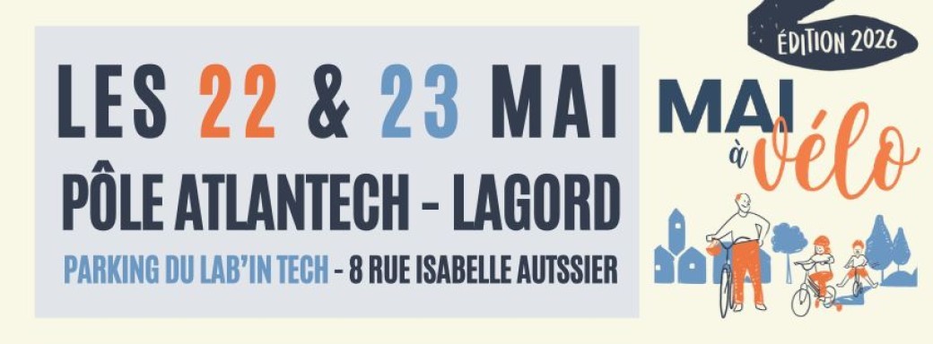 Mai à Vélo à Atlantech