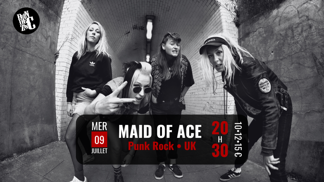 MAID OF ACE (Punk Rock • UK) MAID OF ACE (Punk Rock • UK)