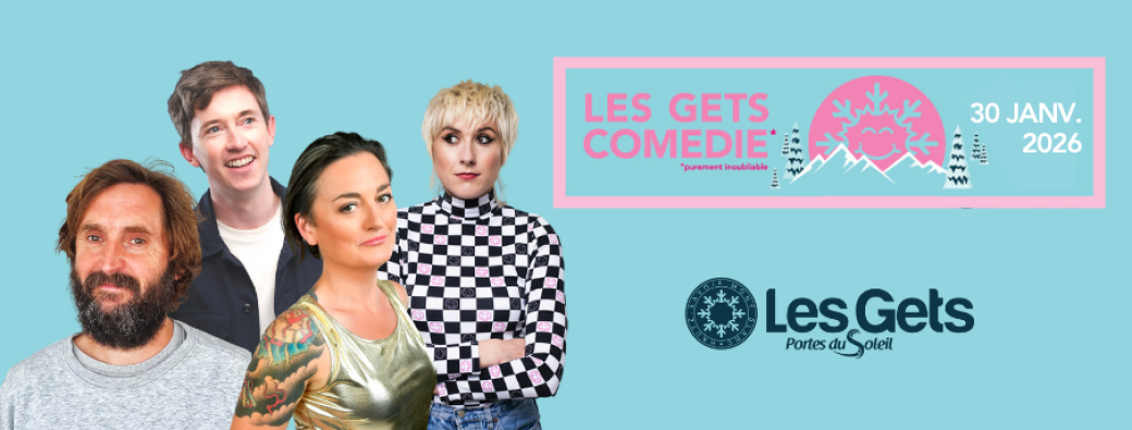 Maisie Adam, Jake Lambert, Zoe Lyons, Joe Wilkinson - EN - Les Gets Comédie 30 Janvier 2026