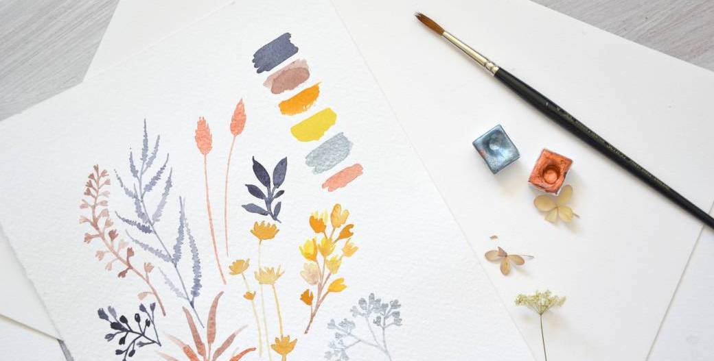 MAKE x L'EAU BLEUE | Atelier Aquarelle "Feuillages"