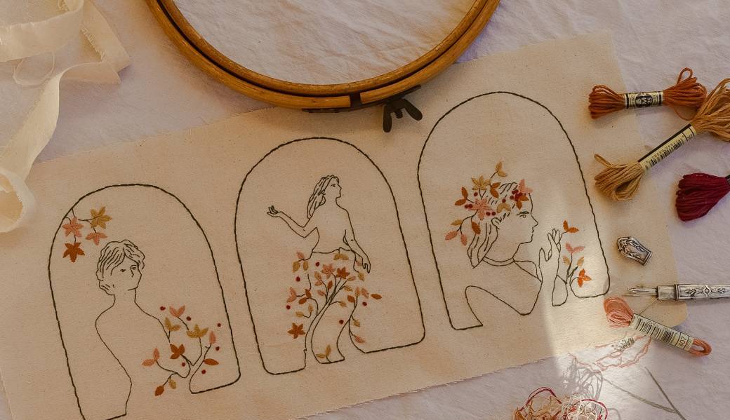 MAKE X Marion Romain  | BRODERIE Silhouettes