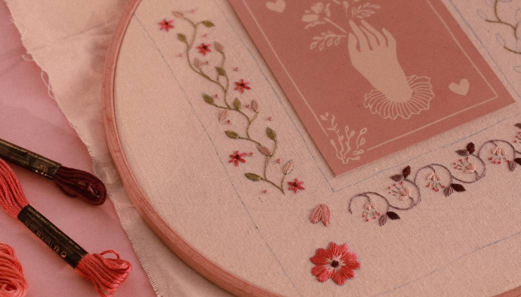 MAKE X Marion Romain  | BRODERIE