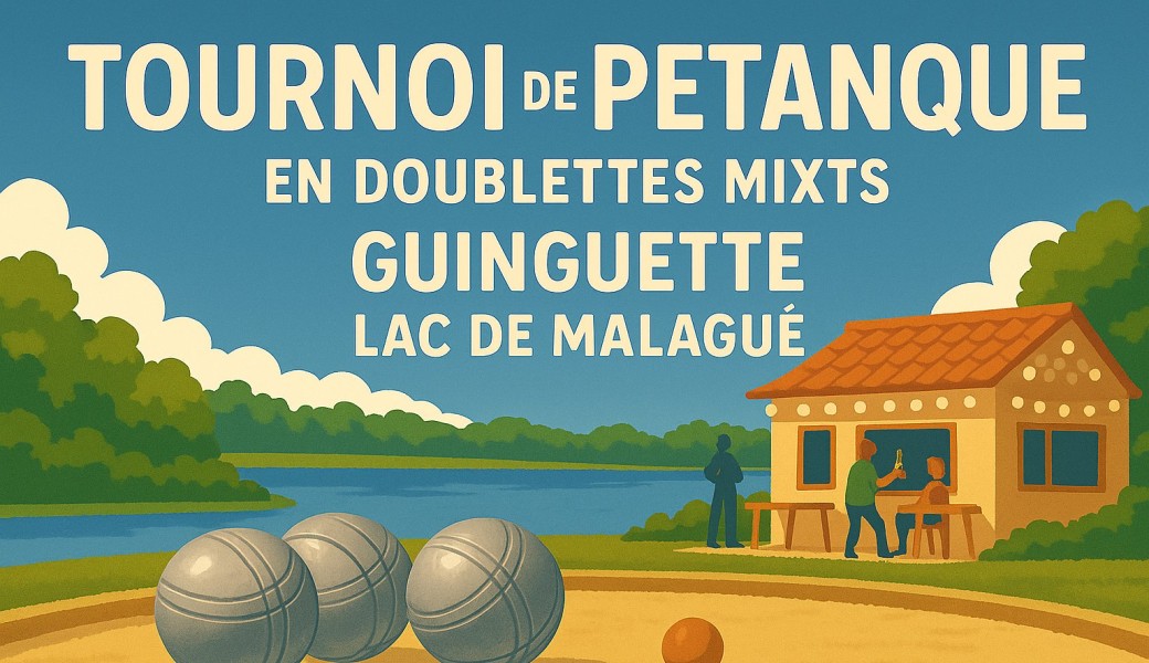 Tournoi de Pétanque - Doublettes mixtes