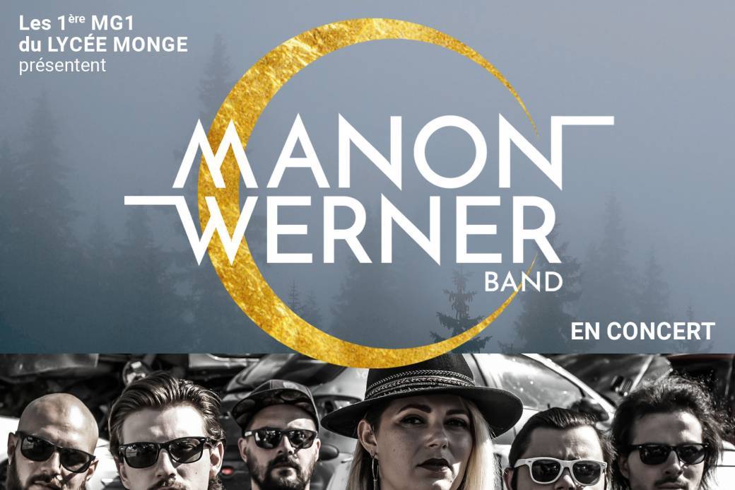 Manon Werner Band (Blues Rock • concert organisé par les 1MG1 du lycée Monge)
