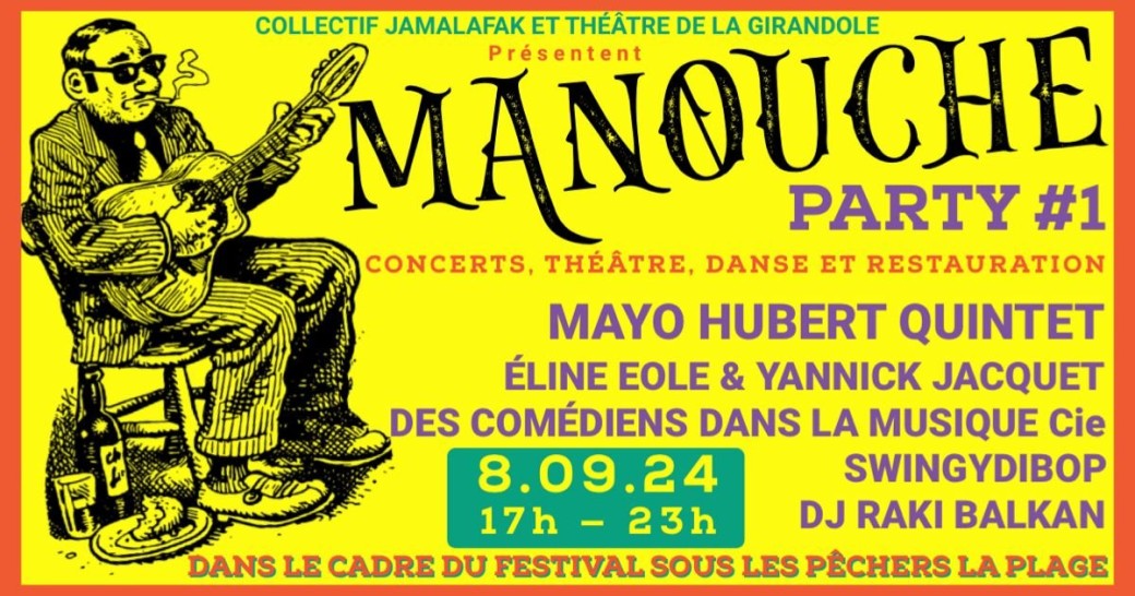 MANOUCHE PARTY #1 - Théâtre de Verdure - Montreuil (93)