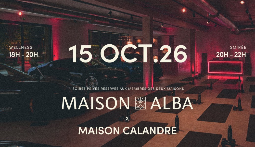 MAP x MAISON CALANDRE