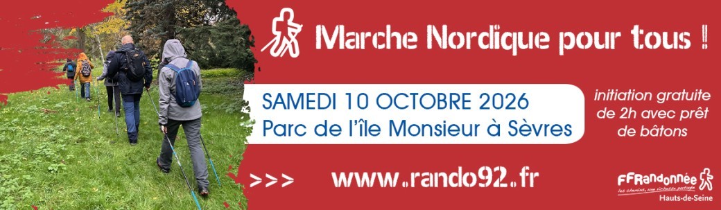 Marche nordique pour tous !