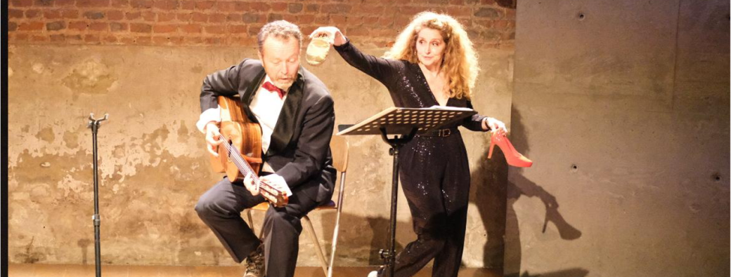 Marcher n’est pas un sport Concert-spectacle par le duo LC2