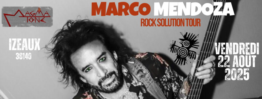 Marco Mendoza Rock Solution Tour