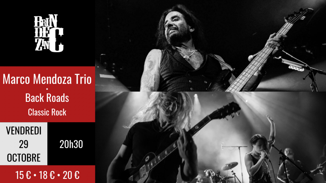 Marco Mendoza x BACK ROADS (Classic Rock Heavy Blues)