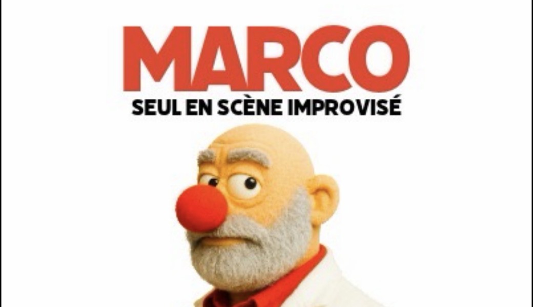 Marco, seul en scène improvisé