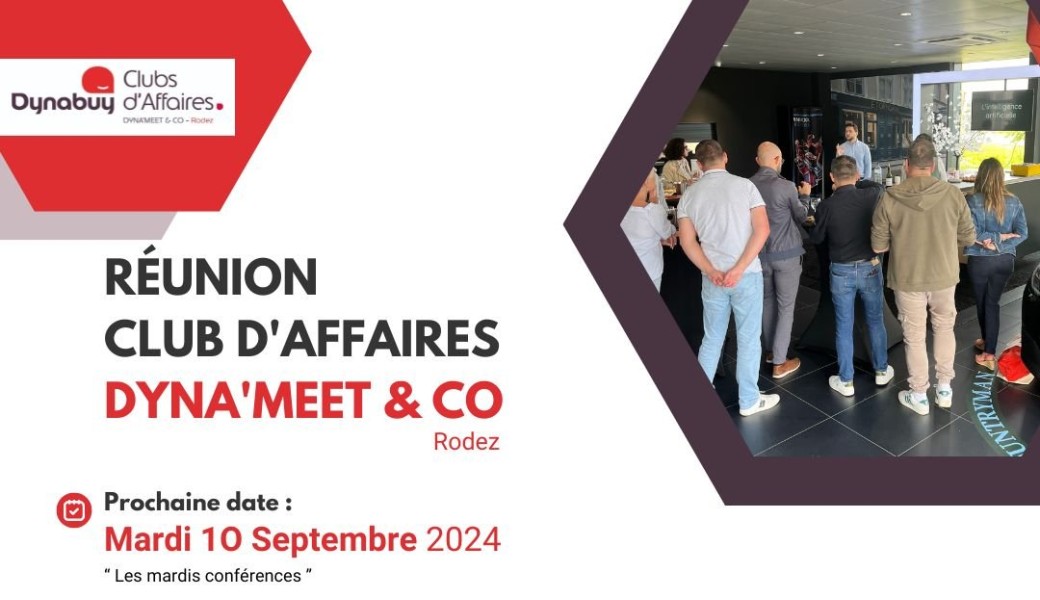 Mardi conférencence Dyna'meet & Co Rodez