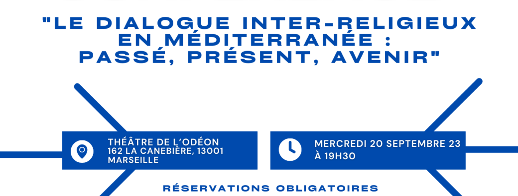 Conférence Marek Halter - Dialogue inter-religieux en Méditerranée : Passé, Présent, Avenir 