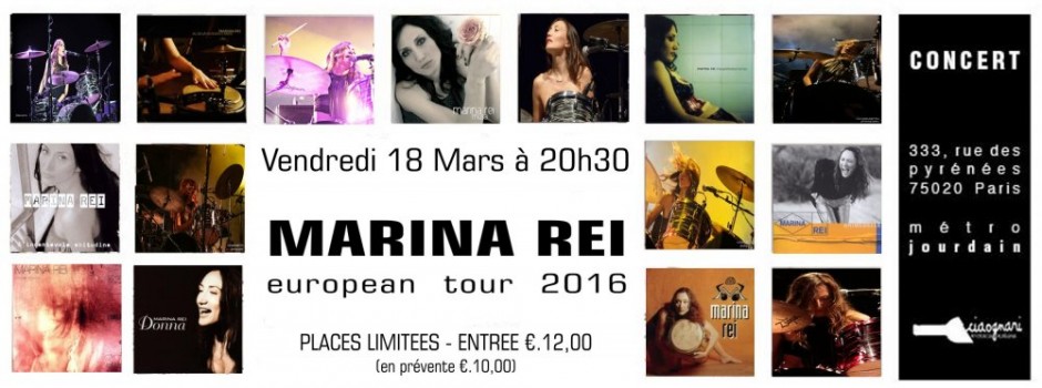 MARINA REI european tour