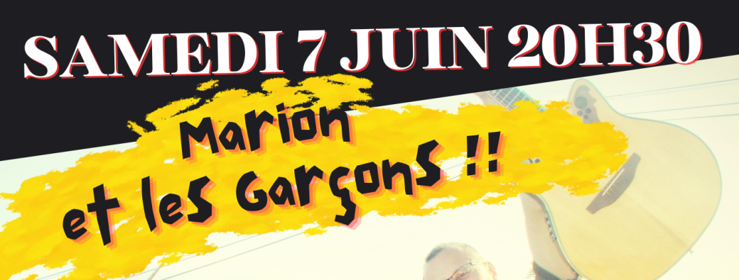 MARION & LES GARÇONS 
