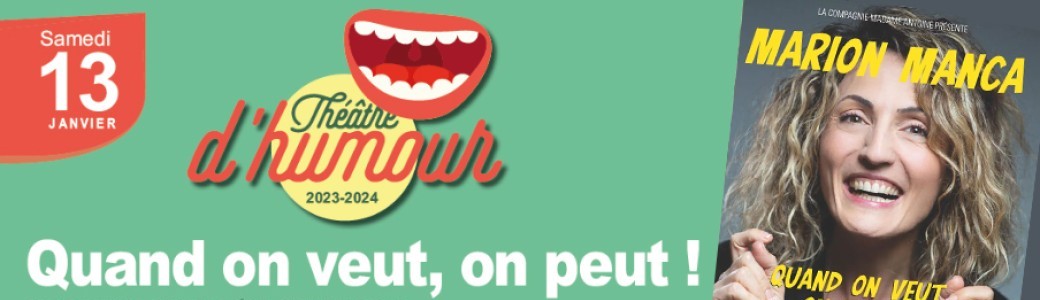 Marion MANCA - Quand on veut, on peut ! 