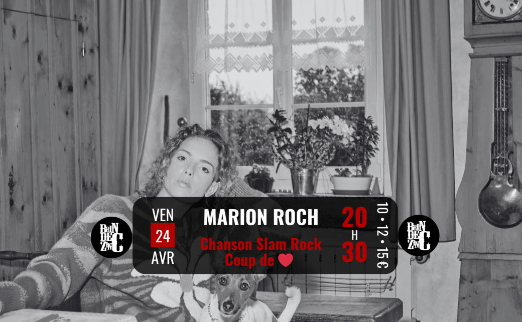Marion Roch (Chanson Slam Rock • Coup de ❤️)