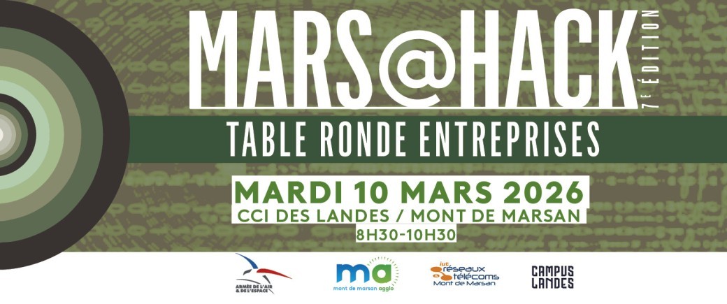 Mars@Hack 2026 - Table ronde pour les entreprises
