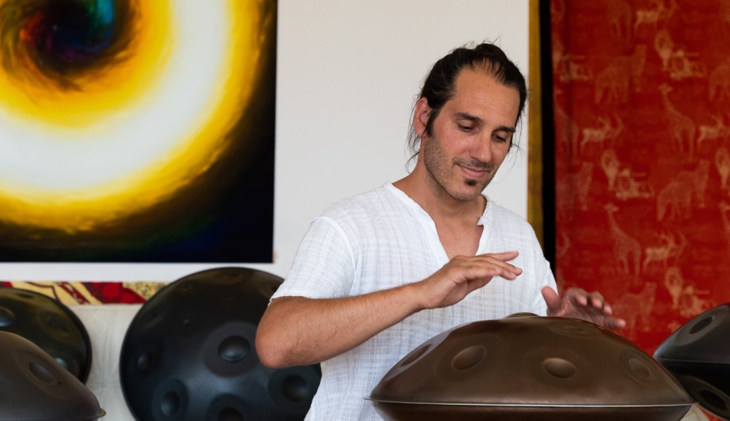 Concert en acoustique de Handpan - Quentin Kayser 