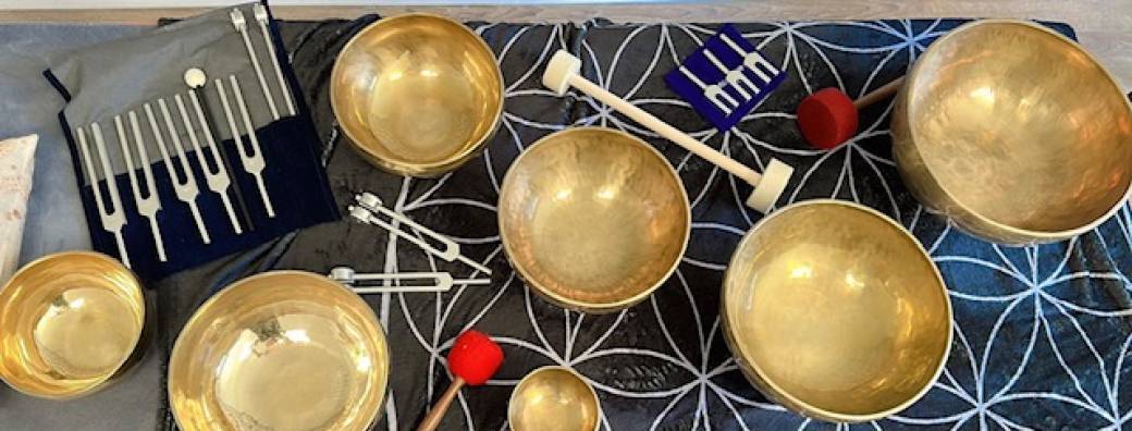 Massage au bol et diapason