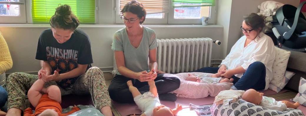 Massage bébé