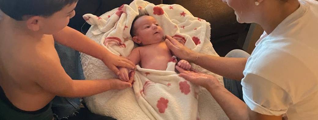Massage bébé