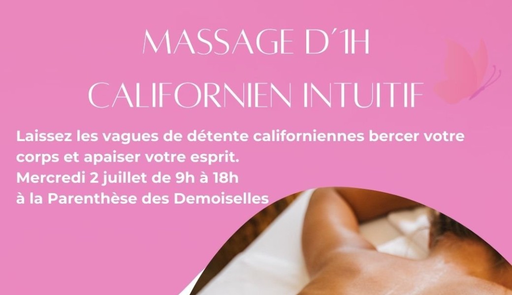 Massage Californien intuitif 