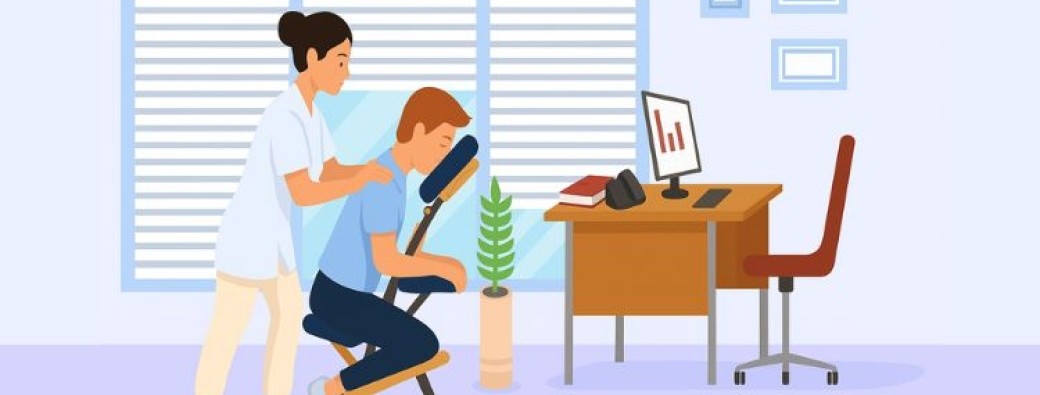 Massage de bureau et/ou massage des mains