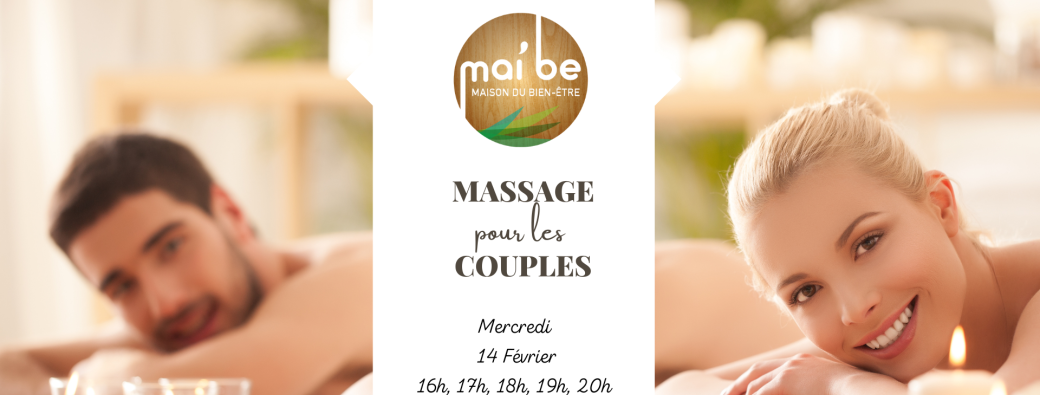 Massage en couple pour la Saint-Valentin