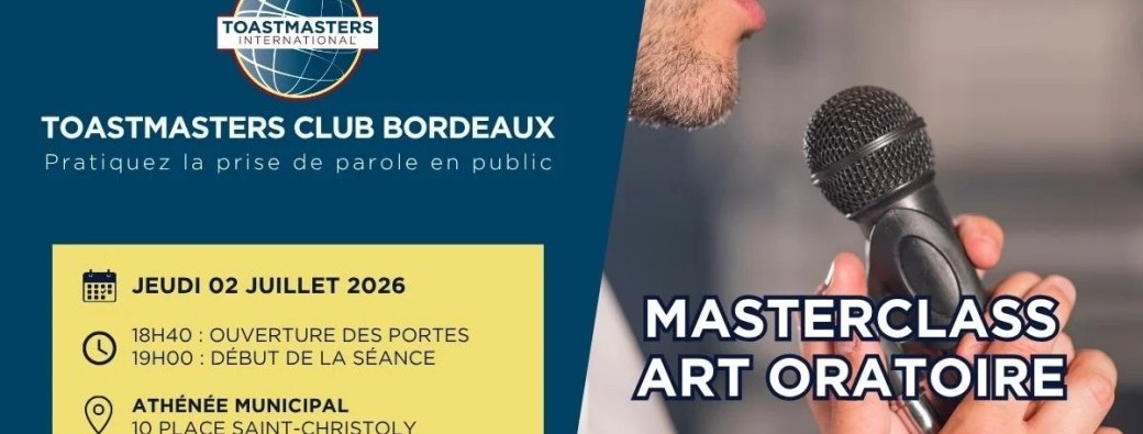 Masterclass Art Oratoire