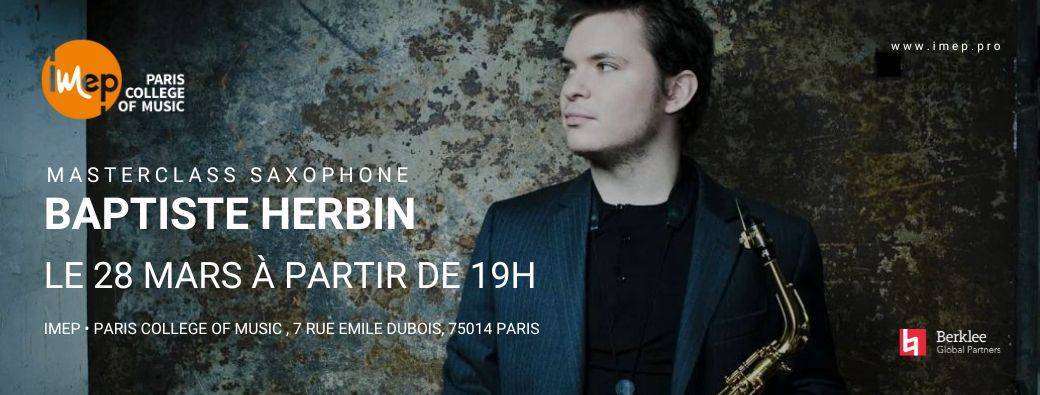 Masterclass Baptiste Herbin
